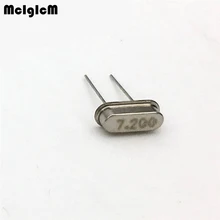 20 штук HC-49S 7,2 МГц 7,200 20ppm 20pF Кварцевый резонатор