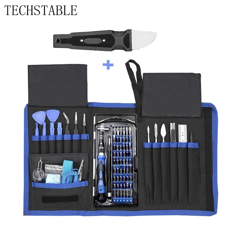 TECHSTABLE 80 in one Multifunctional screwdriver sets Mobile phone computer dismantling maintenance | Инструменты