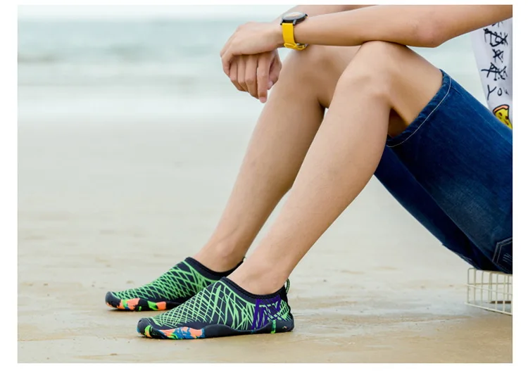 homens tênis de mergulho descalço do aqua sapatos chinelos para o mar