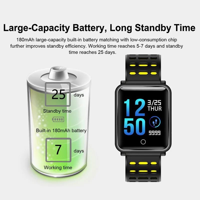 N88 Smart Band IP68 Waterproof Smart Watch Men Bracelet Blood Pressure Heart Rate Monitoring Sport Fitness Tracker Wristband N88 Smart Band IP68 Waterproof Smart Watch Men Bracelet Blood Pressure Heart Rate Monitoring Sport Fitness Tracker Wristband