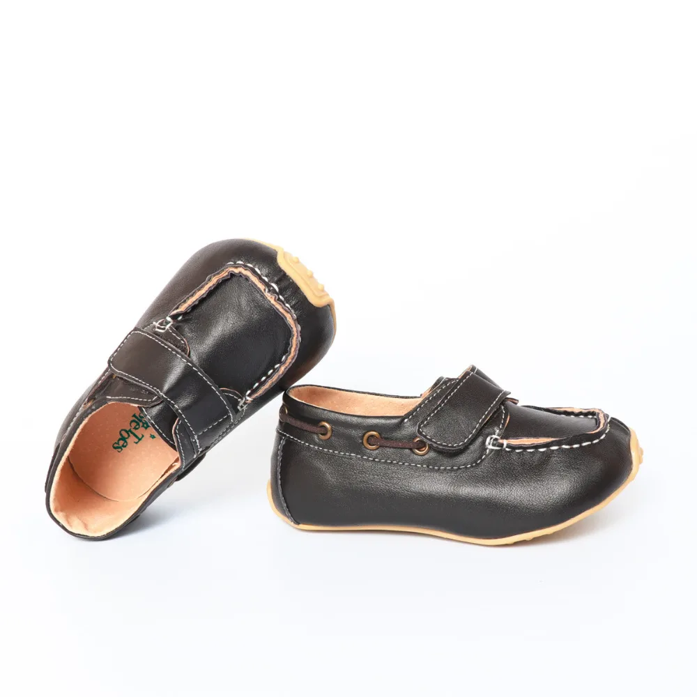 TipsieToes/брендовые высококачественные детские кроссовки из натуральной кожи для мальчиков и девочек; Детские лоферы; коллекция года; сезон осень-весна; повседневная обувь