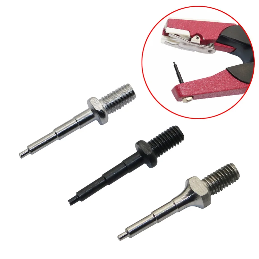 다양한 귀 태그 클램프 액세서리, 5mm 스레드 귀 마크 바늘 귀 클램프 바늘 돼지 양 토끼 귀 태그 클램프에 적용, 10 개