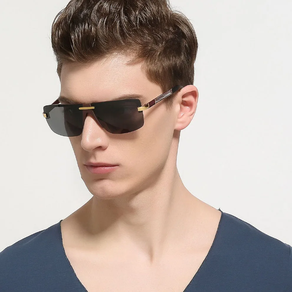 Стимпанк очки мужские Картер оправы солнцезащитных очков Поляризованные мужчины люнет солнцезащитные очки жарких лучей люксовый бренд