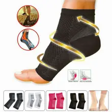 1 пара, мужские носки с ангелом против усталости, компрессионные, дышащие, поддерживающие носки для ног, мужские носки с подтяжками, Прямая поставка