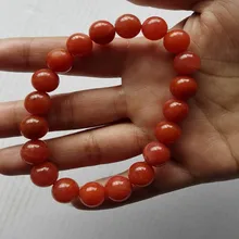 Натуральный оникс браслет 10 мм шар браслет