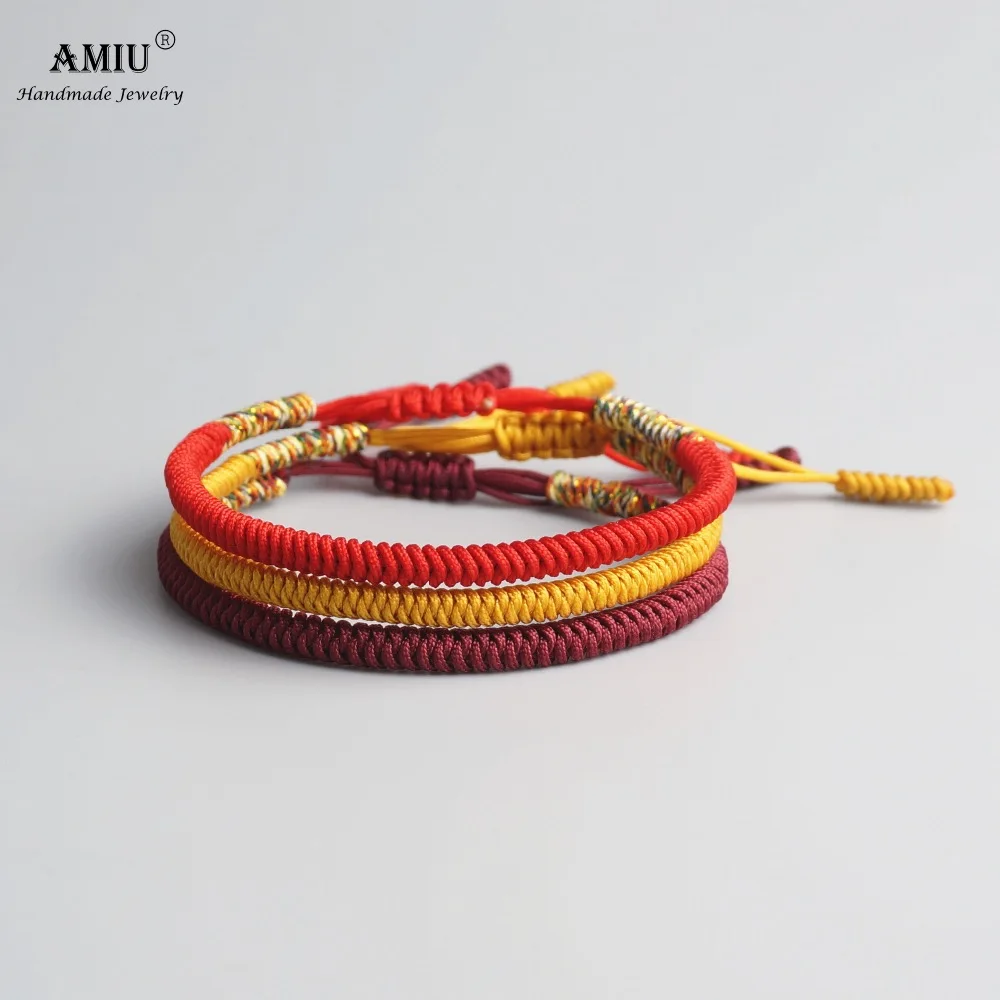 3 шт. многоцветные Тибетские буддийские браслеты на удачу|tibetan bracelet|bracelets & banglesbangles