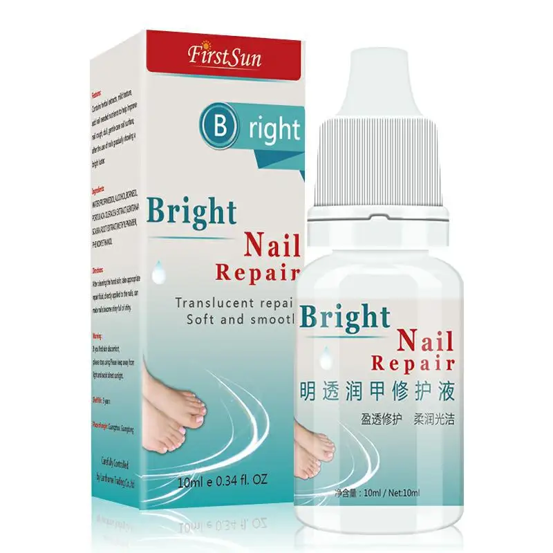 Kills 99.9% Bacteria Nail Care Treatment Nail Fungus Oil Onychomycosis Paronychia Anti Fungal Nail Infection 10ml Repair Nails