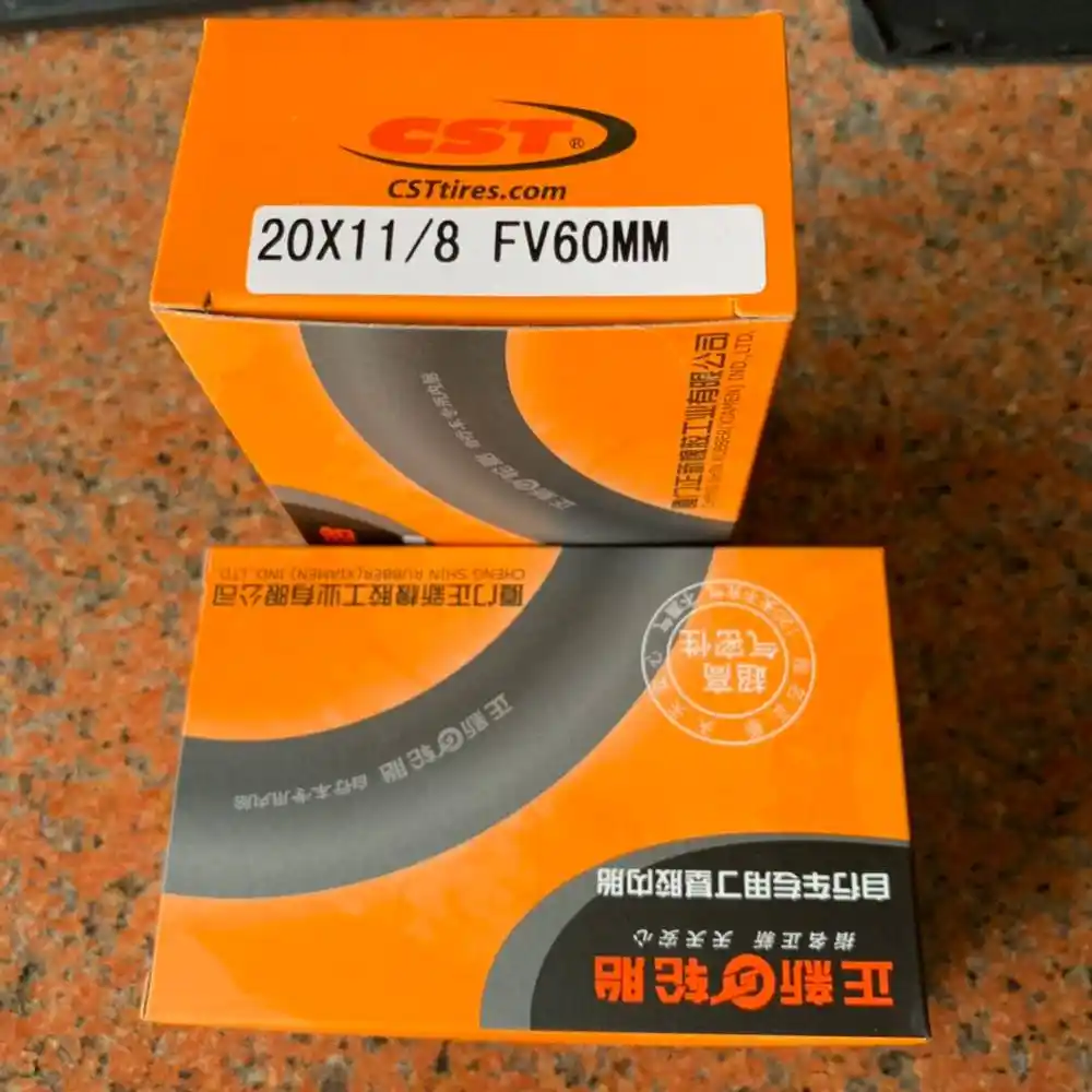 New 20x1-3//8th 60mm Bicycle Tube Presta 4 Pack