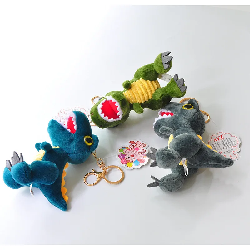 Новое поступление динозавр плюшевые игрушки хобби мультфильм тираннозавр мягкая игрушка куклы брелок для детей день рождения Рождественский подарок