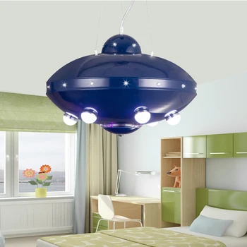 

Children toy modern Creative children's room ceiling boys cartoon girls bedroom nursery led children's room UFO lamps ZA FG506