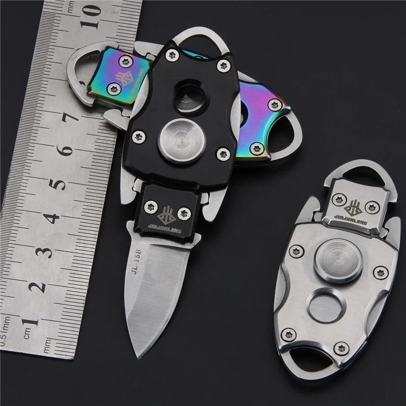 

Outdoor peeler Fold Pare Blade Fruit Open Multi Tool Mini Folding Knife Pocket Knives Camping Tools Keychain
