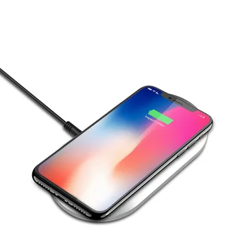 

Powstro Wireless Charging Fast Wireless Phone Charger Pad 30W FC 3.0 Charging PD Port Charger For IPhone 8 8P X XS For Samsung