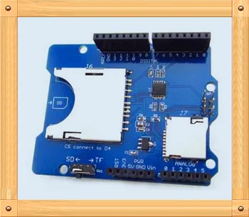 

Free Shipping!!! SD / TF card expansion board / SD / MicroSD card reader module / card may Readings size