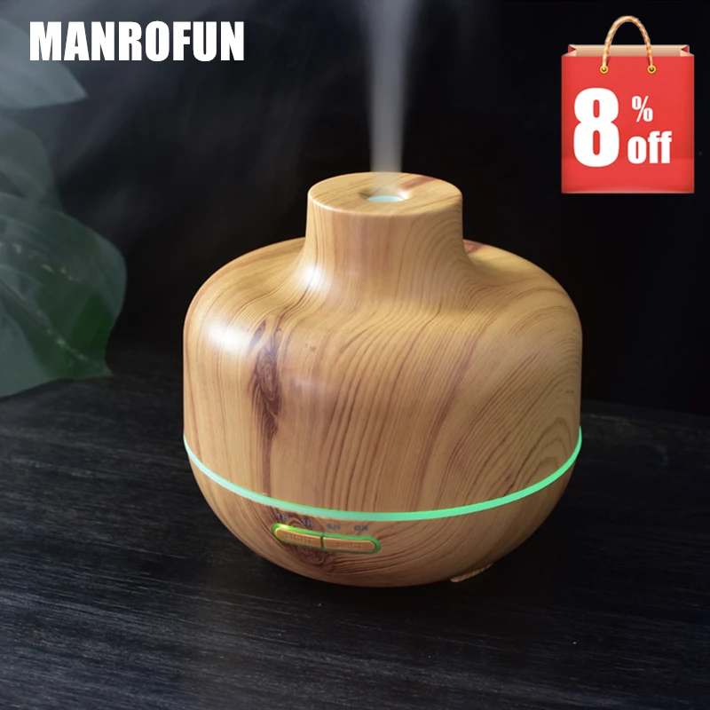 

MRF-027 400ml FREE SHIPPING Large capacity ultrasonic Essential aromatherapy machine interval breathing light air humidifier