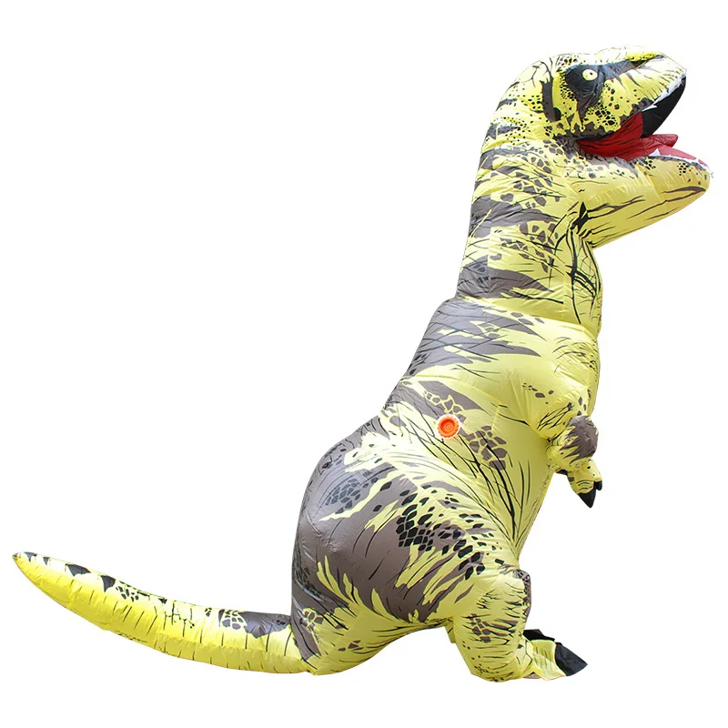 Надувные уличные игрушки T-Rex, 5 цветов, 180 см/220 см, гигантские, для взрослых и детей, костюмы для косплея динозавра, вечерние костюмы на Рождество и Хэллоуин