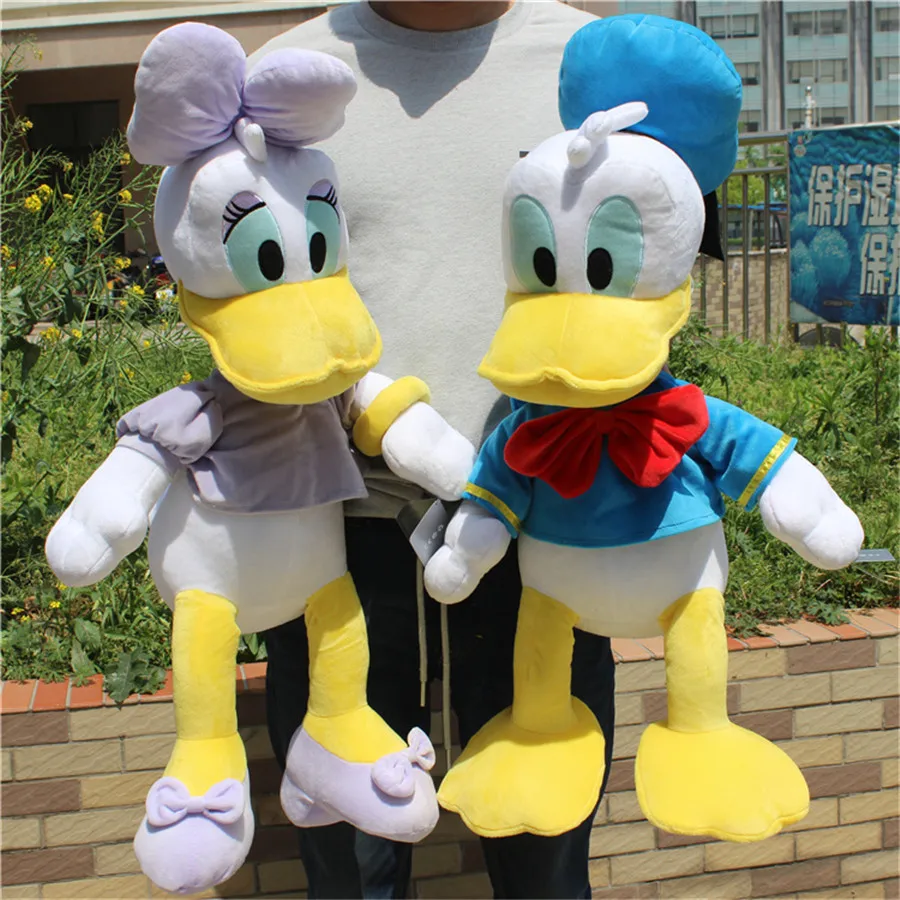 1pcs 65cm=25.5inch high quality Donald duck plush toys,Donald and Daisy