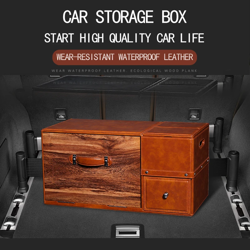 font b Car b font Trunk font b storage b font box for Jaguar f