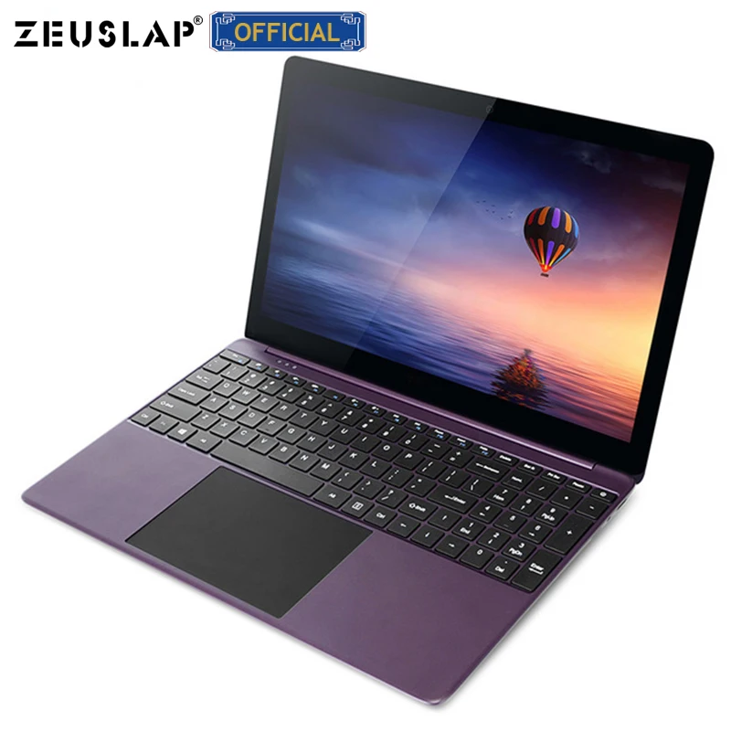 ZEUSLAP 15,6 дюймов металла Ultrabook 1920x1080 P Full HD ips экран 6 ГБ оперативная память + 64 eMMC Intel 4 ядра процессор ноутбука тетрадь компьютер