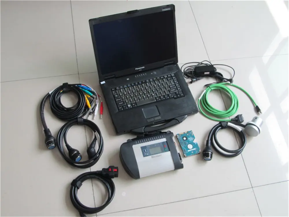 Mb star c4 sd conectar juego completo + 12/2018 v-ediam/DTS HDD cf52 con ordenador portátil con WIF