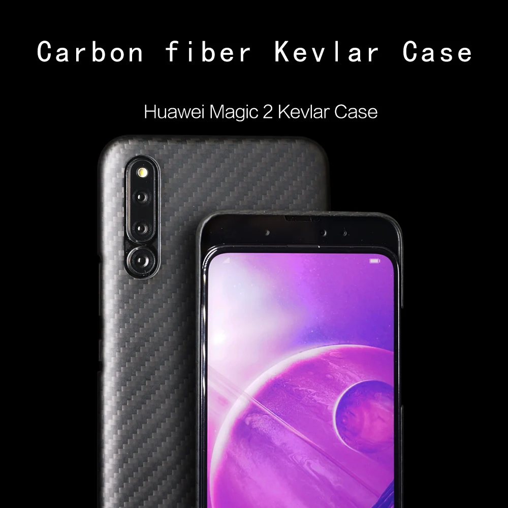 

Carbon fiber Case Cover FOR Huawei Honor Magic 2 Magic2 Ultra-thin Business handmade