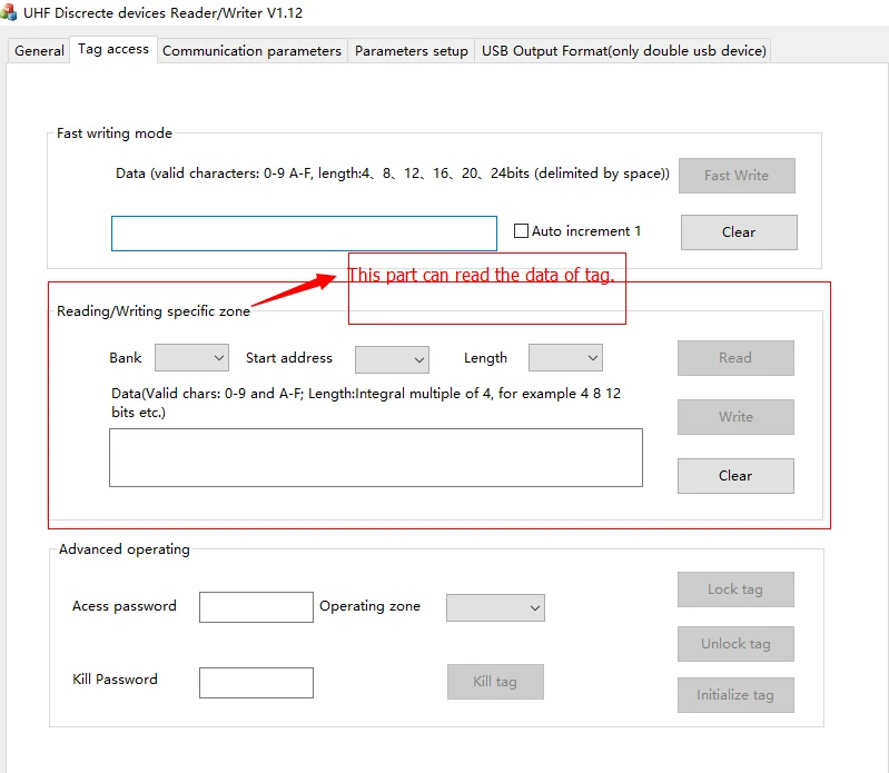 Рчид УВЧ пассивный дальномер 20 м + Бесплатный sdk + свободные теги (RS232/RS485/wg26/32/34) кард-ридер