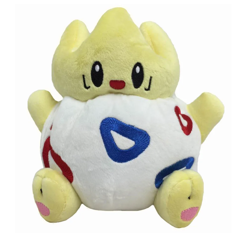 8 "18 cm Togepi Knuffel Leuke Zachte Knuffel Pop Kids Gift Gratis Verzending