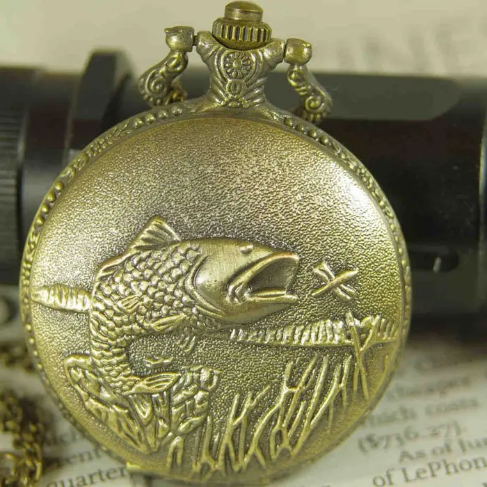 2017 часы с подвеской в виде рыбы новая модная цепочка для мужчин и женщин женские