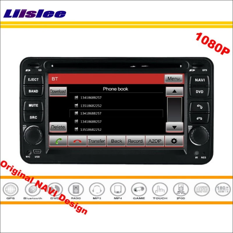 Discount Liislee For Suzuki Jimny 2006~2013 Car Stereo Radio CD DVD Player GPS Navi Navigation 1080P HD Screen System Original With Aux 2