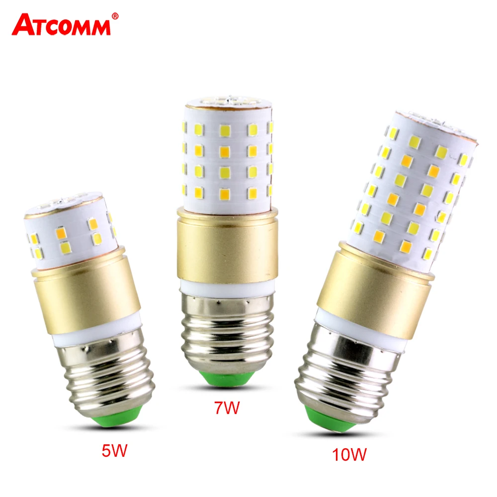 Dimmable E14 E27 LED Diode Bulbs 5W 7W 10W Ampoule LED E27 Lampara AC85