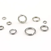 Кольца из нержавейки Link Карп двойной круг Рыбалка круглый Rig кольцо Рыбалка снасти Интимные аксессуары