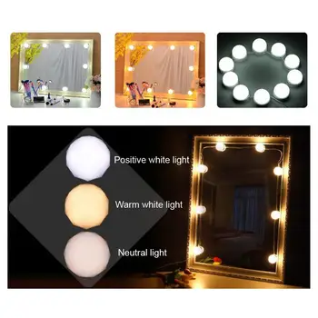 

BellyLady LED Makeup Mirror Light Kit for Makeup Mirror with Dimmable Light Bulb