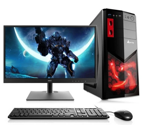 Игровой настольный компьютер с четырёхъядерным процессором Intel I7 ОЗУ 8 Гб жестким