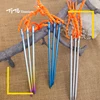 6pcs TiTo Titanium Alloy Tent Peg Titanium spike Outdoor Camping Accessory Tent Stake Diameter 5.0mm/6.0mm Tent Accessory nail ► Photo 2/6