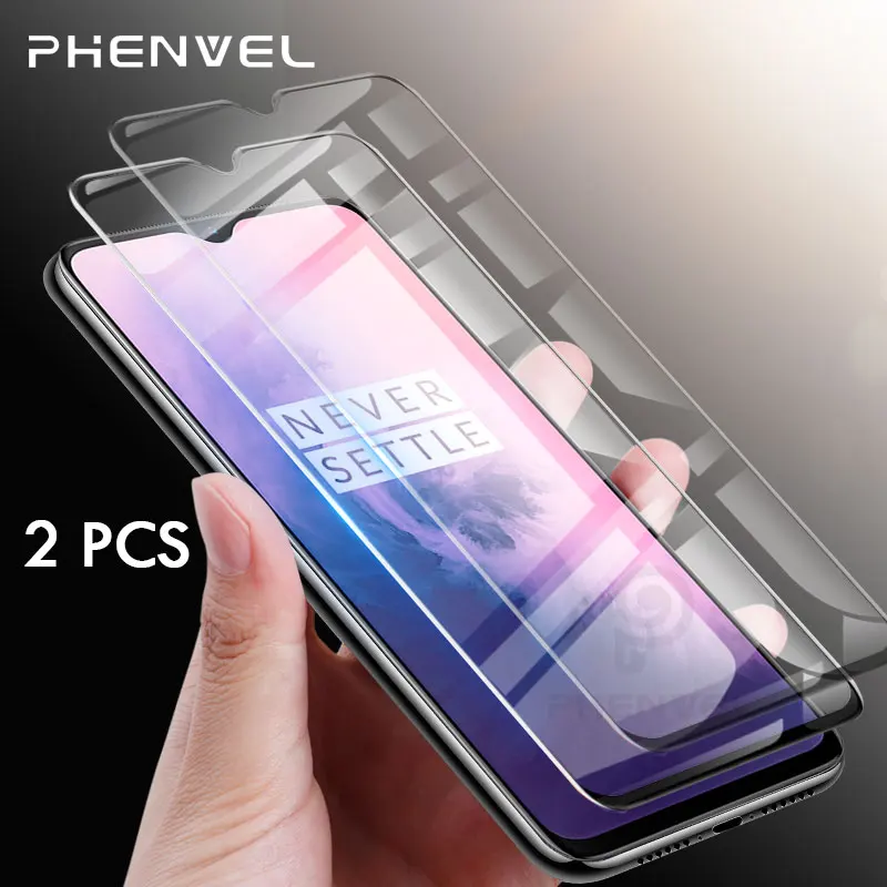

Tempered Glass For Oneplus 7 Anti-Explosion 9H Full Cover Screen Protector for Oneplus 6 6T Protective Glass 1+7