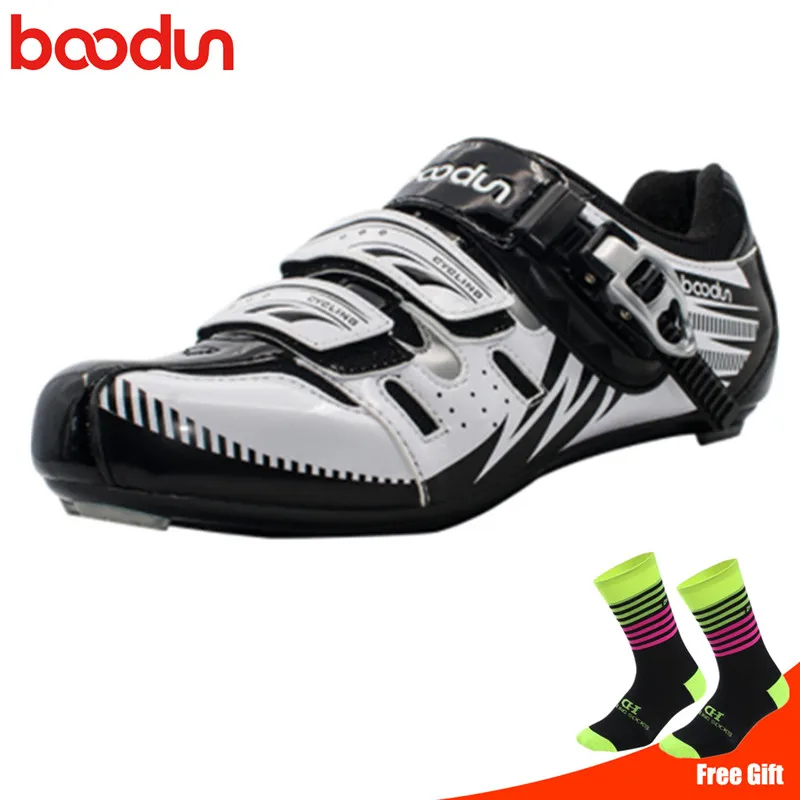 

BOODUN Road Cycling Shoes Men Outdoor Sport Bicycle Shoes Self-Locking Professional Racing Road Bike Shoes zapatillas ciclismo