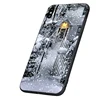 Black tpu case for iphone 5 5s SE 2022 6 6s 7 8 plus x 10 silicon cover for iphone XR XS 11 pro MAX Landscape Winter Light Snow ► Photo 2/6