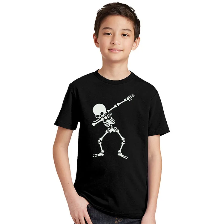 Детская футболка Defqon 1, дизайнерские футболки для мальчиков и девочек в стиле хип-хоп, детские футболки с короткими рукавами, светящиеся ФЛУОРЕСЦЕНТНОЕ свечение в темноте - Цвет: Синий