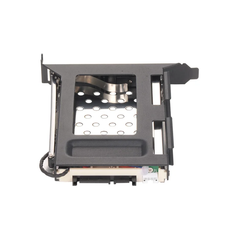  Carcasa de aluminio 2.5in soporte sata HDD PCI ranura de expansión SATA hot swap soporte móvil para