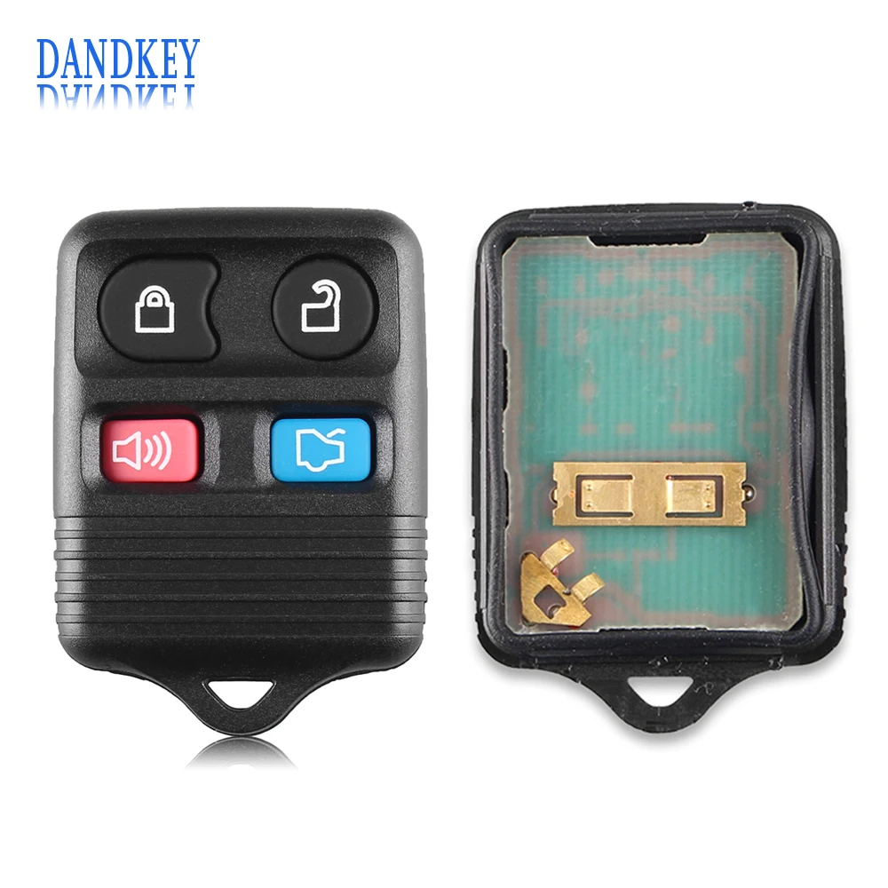 Dandkey 4 кнопки дистанционного ключа автомобиля Transit Keyless entrip Fob 315 МГц/433 МГц для Ford Полный пульт дистанционного управления