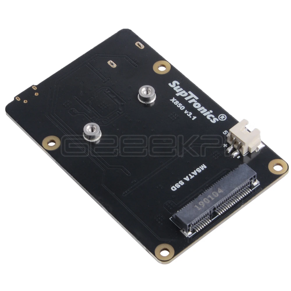 В наличии GeeekPi X850 V3.1 mSATA SSD USB 3 0 модуль расширения памяти Плата для Raspberry Pi B + (Plus)/3
