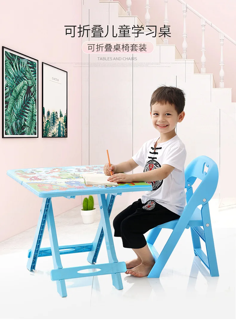 Children Furniture Sets Kids Furniture Set Plastic Kids Table And Chair Set Folding Table Chair Set Mesa Y Silla Infantil Hot Children Furniture Sets Aliexpress