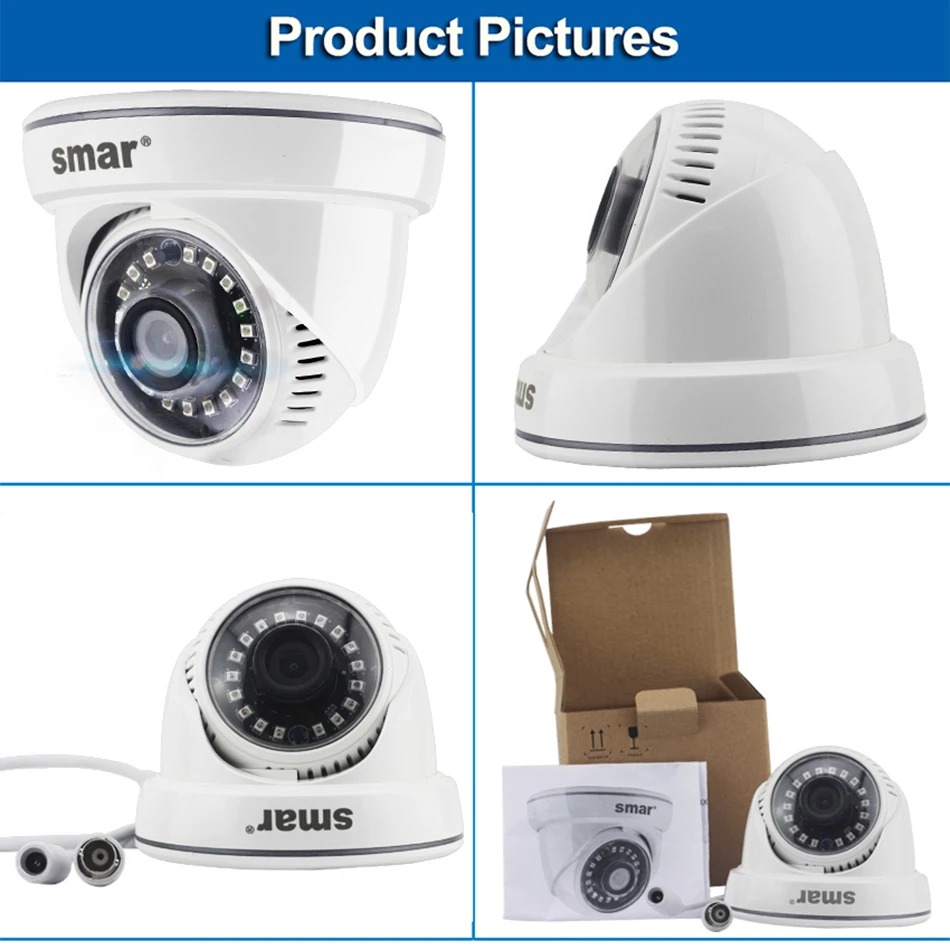 Smar 5MP AHD Camera FH8538M IMX326 Surveillance Indoor Camera 2560(H)x2048(V) With IR Cut Filter CCTV Camera Newest NANO IR Leds (4)