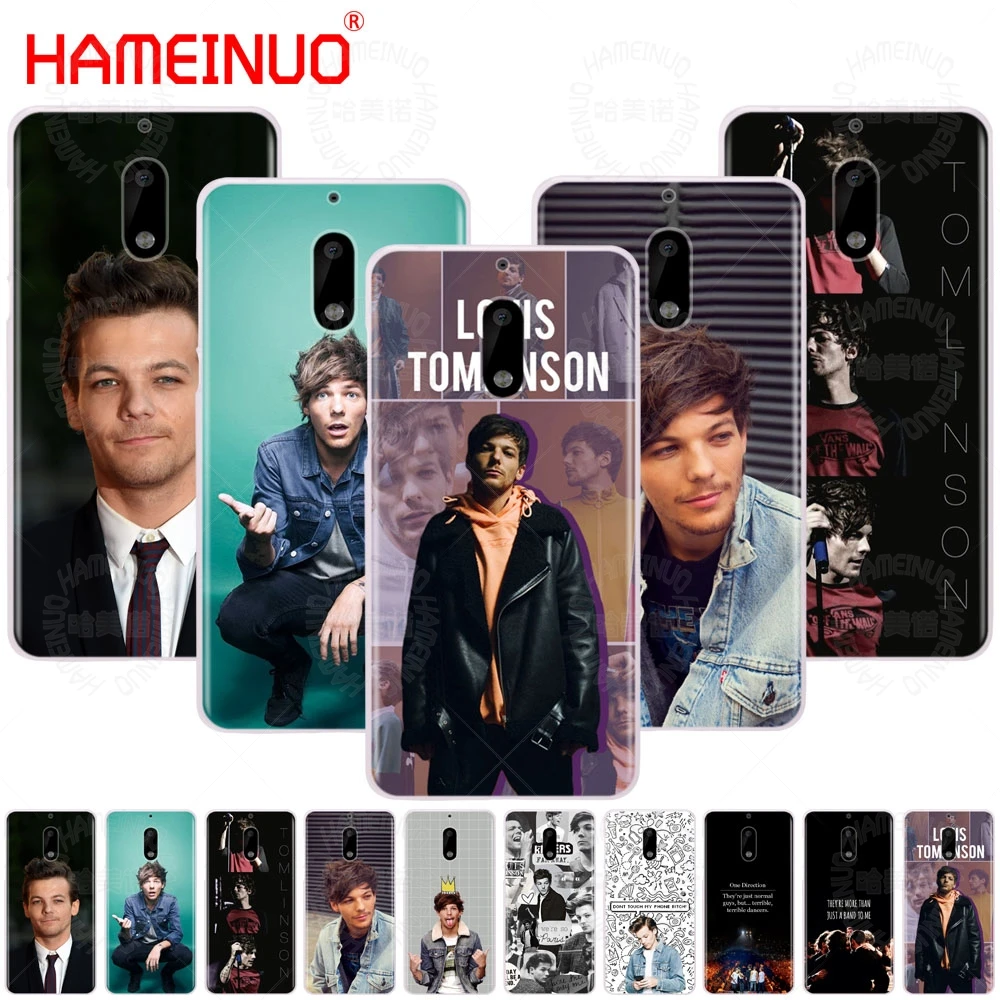 HAMEINUO One Direction 1d Louis Tomlinson cover phone case for Nokia 9 8 7 6 5 3 Lumia 630 640 640XL 2018