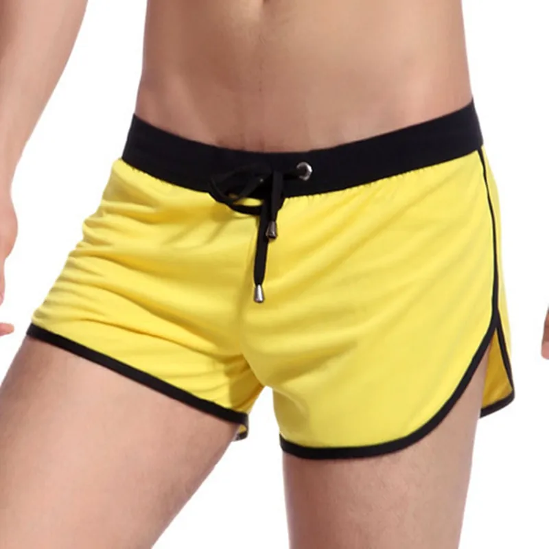 WJ men's sports shorts network-well terylene quick-drying breathable Sleep Bottoms fashion home shorts 