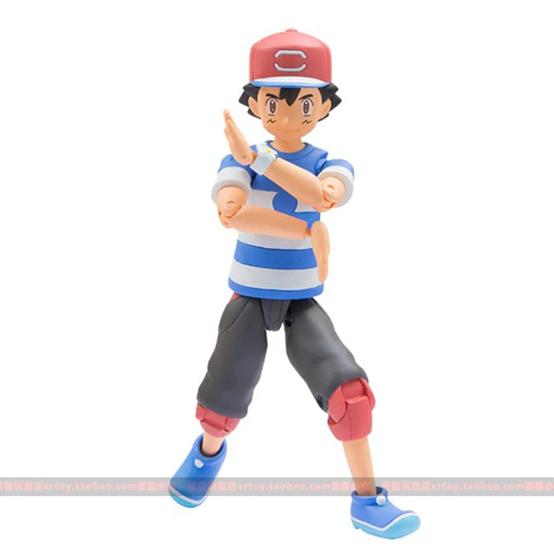 

POKEMON figura anime toy pokemon figures Ash Ketchum PVC action figure cartoon figurine Collection Model doll 11CM