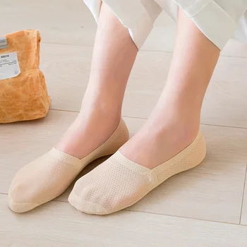 

1 Pair Fashion Women Summer Lace Flower Short Sock Breathable Elastic Comfy Female Antiskid Invisible Ankle Socks