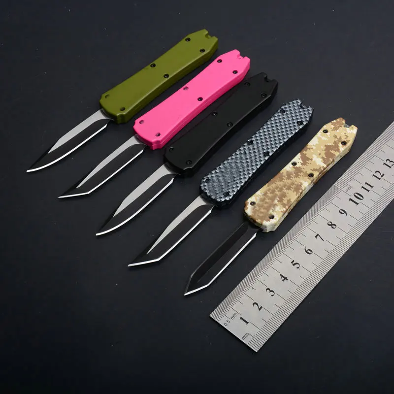 

Hysenss Micro Mini Tactical Folding Knife 440C Aluminum Handle Outdoor Camping Hunting Survival Pocket EDC Tools Keychain Knife
