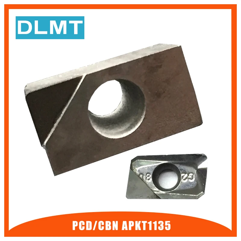 Free Shipping APKT1135 PCD CBN Inserts 2PCS CNC Inserts Suitable For