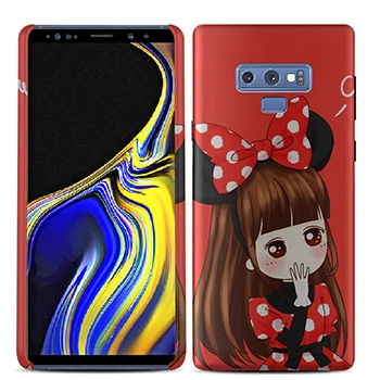 Design as Photo Note 9 3D ультра тонкий матовый чехол для телефона для samsung Galaxy Note9 Пластиковый ударопрочный твердый задний Чехол для samsung Note 9 N9600 - Цвет: Design as Photo