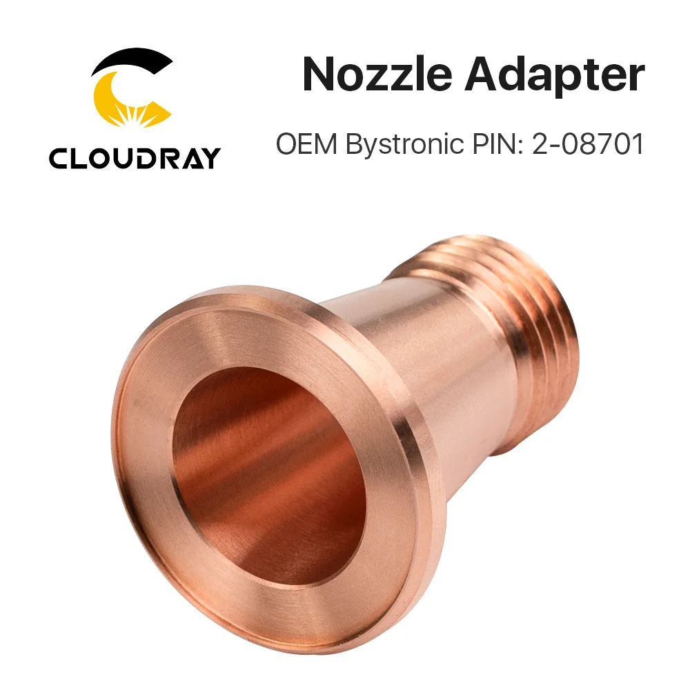 Cloudray волоконная Лазерная насадка база D28 H30.5 Bystronic Лазерная резка машина запасные части лазерная насадка сиденье